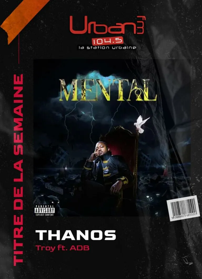 Pochette de « Thanos » — Troy ft ADB